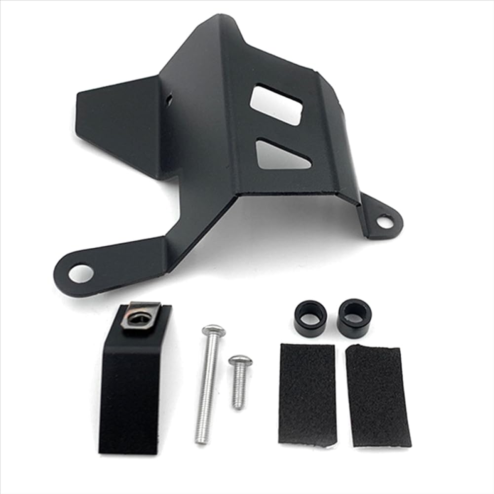 Pwuwarrkg Onecolor Gear Shift Lever Brake Guard Compatible With Motorcycle Black A67f