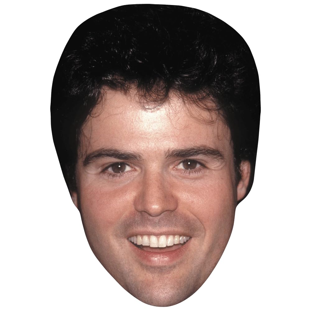 Donny Osmond (Young) Celebrity Mask, Flat Card Face, Fancy Dress Mask