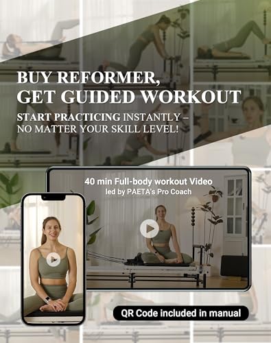 Close-up of PAETA Pilates Reformer padding and frame