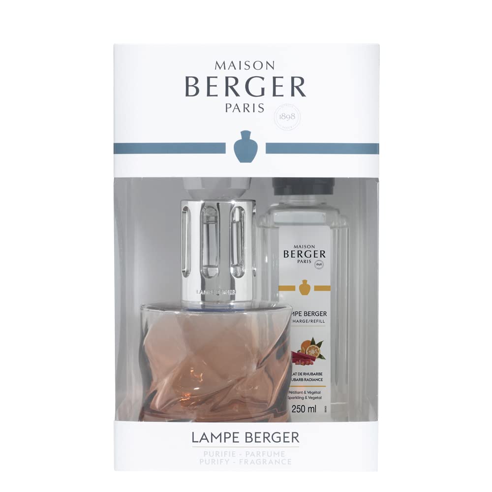 Coffret lampe Berger Spirale Rose Ambré