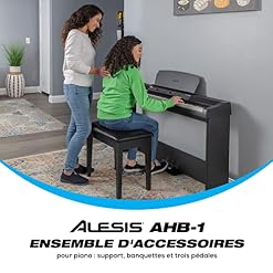 Alesis AHB-1 AHB-1-support et Banquette de Piano en Bois Recital Grand et Prestige Artist avec 3 pédales : Soft… - Les Beatles, Paul McCartney, John Lennon, RIngo Starr, George Harrison Alesis AHB-1 AHB-1-support et Banquette de Piano en Bois Recital Grand et Prestige Artist avec 3 pédales : Soft… – Image 7