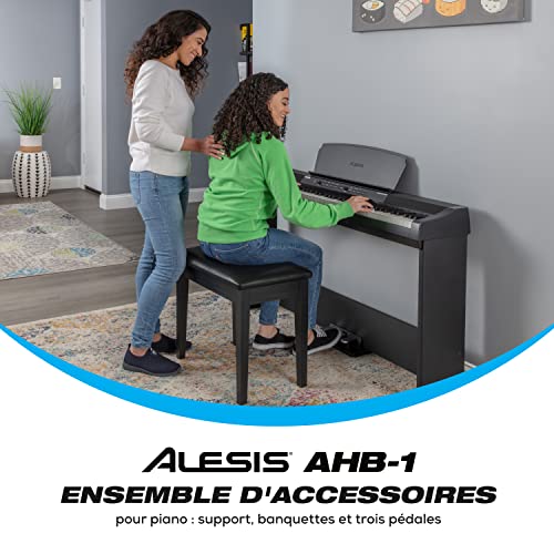 Alesis AHB-1 AHB-1-support et Banquette de Piano en Bois Recital Grand et Prestige Artist avec 3 pédales : Soft… - Les Beatles, Paul McCartney, John Lennon, RIngo Starr, George Harrison Alesis AHB-1 AHB-1-support et Banquette de Piano en Bois Recital Grand et Prestige Artist avec 3 pédales : Soft… – Image 8