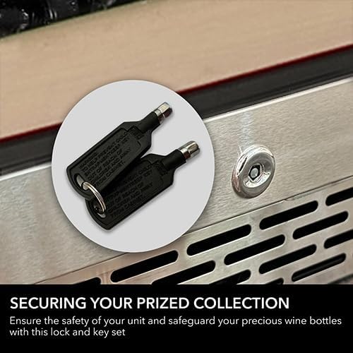 Miniatura 9 de Whynter BWR-1002SD 100 refrigerador incorporado o independiente de acero inoxidable de compresor de gran capacidad con estante para botellas