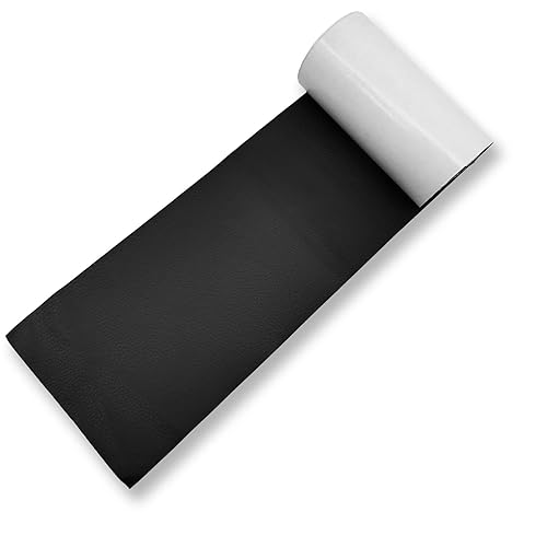 Parche autoadhesivo de reparación de cuero, cinta de reparación de cuero de 4 x 63 pulgadas, para muebles de cuero dañados, asientos de sofá,