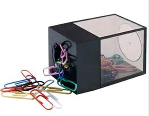 Staples Dispensador de clips de papel magnético grande con 100 clips