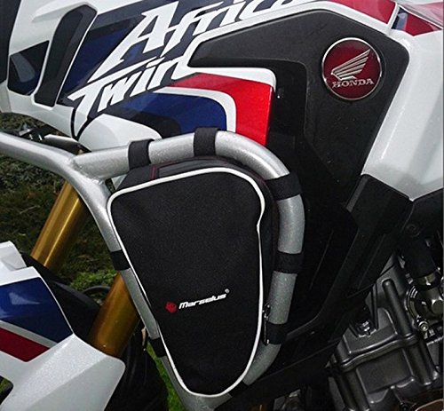 Sacoches pour Crash Bars RD Moto robustes Honda Africa Twin CRF1000L