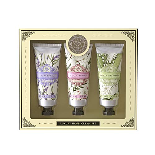 Aromas Artesanales De Antigua Luxury Hand Cream Trio Set - 3 x 60ml - Lavender Jasmine Lily