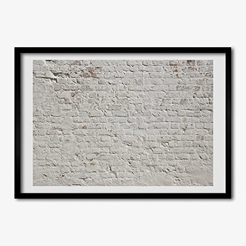 Cadre en bois moderne 70x50 cm Tulup pour transformer un mur blanc en briques