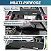 Nilight Cargo Cover Fit for VW Volkswagen Tiguan 2018 2019 2020 2021 2022 2023 2024, Retractable Privacy Security Shield Shade Rear Trunk Cover, with Trunk Storage Net