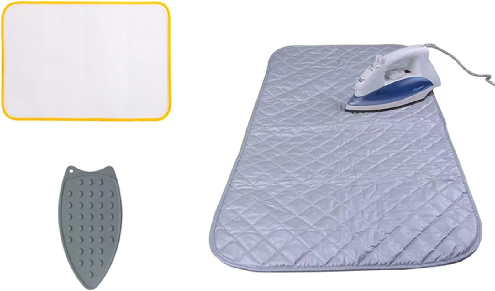 Portable Ironing Mat, Ironing Pad for Table Top, Ironing Blanket for Washer Countertop, Small Ironing Board