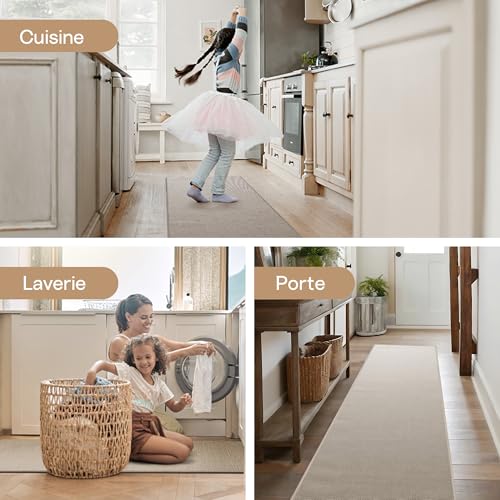 Tapis cuisine devant évier antidérapant pour sol sécurisé - 7