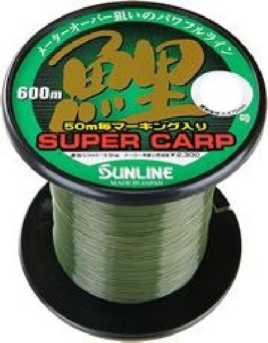 Amazon.co.jp: サンライン スーパー鯉 (SUPER CARP) 6号 600m マット