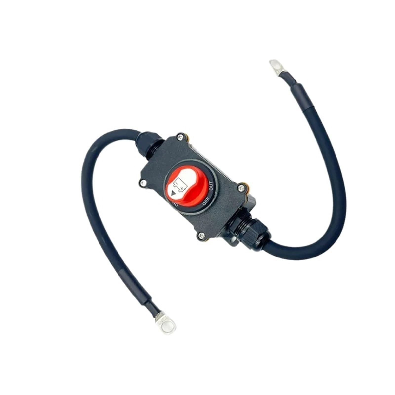 Impermeable 100A 200A 300A12v 24v motocicleta camión barco interruptor principal desconectador de batería interruptor aislador(100A)