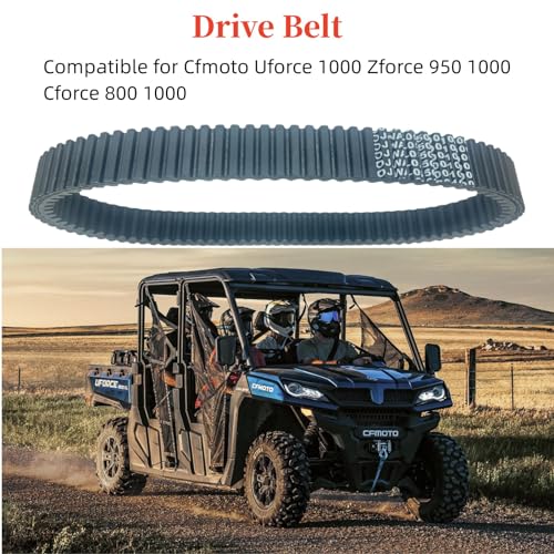 Image of Drive Belt Compatible for Cfmoto Uforce 1000 Zforce 950 1000 Cforce 800 1000 Replace 0JWA-055000-10000