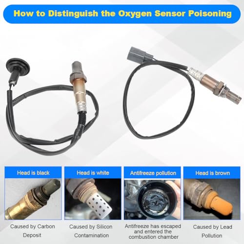 JDMON 2PCS Sensor de Oxígeno para Toyota Matrix Corolla Pontiac miniatura 5