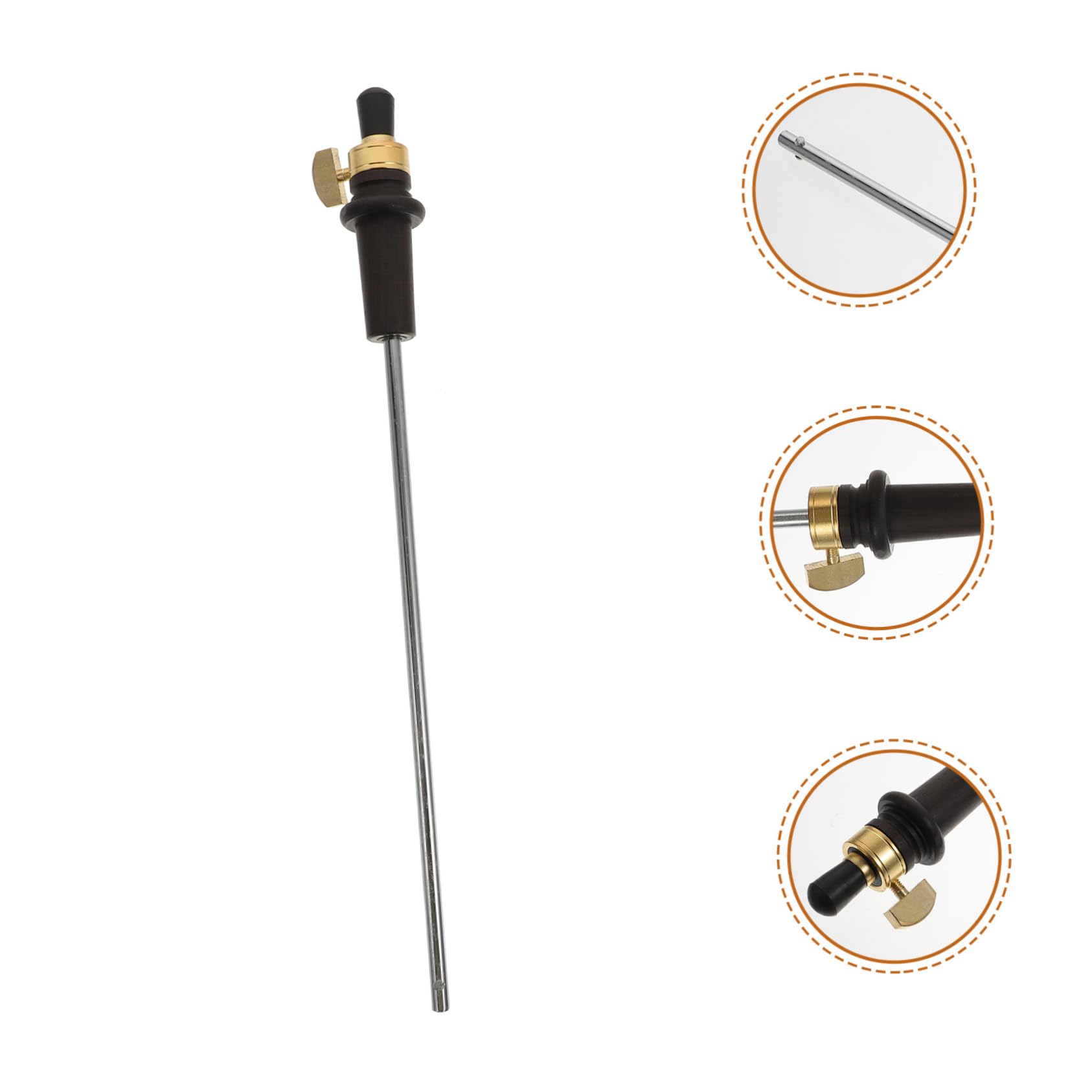 ifundom Cello-Saitenhalter aus Kunststoff, Cello-Stützwerkzeug, spitzes Saitenhalterzubehör.