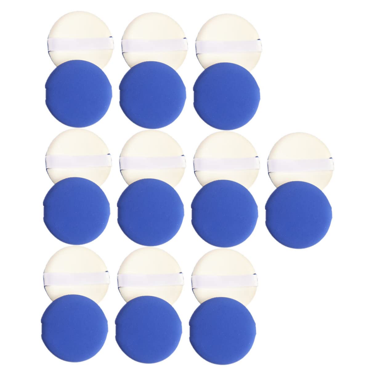 FRCOLORPack of 20 Air Cushion Puff Zentimetrix Sakira Sakira Blea Air Cushion Powder Puff Face Beauty Sponges Makeup Puff Makeup Sponges Non-Latex Puff Face Powder Puff Skin Care