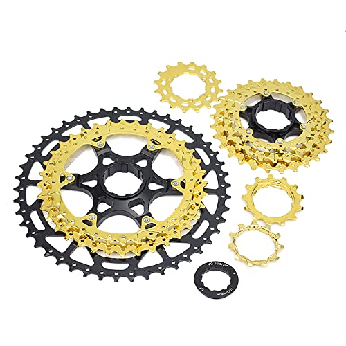 Vg Sports 8/9/10/11/12 Speed Ultra-Light Bike Cassette For Mountain Bike 11-40T/11-42T/11-46T/11-50T/11-59T Mtb Cassette Lightweight Aluminum Bracket Cassette #TOP2