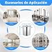 Imagen de Goddlgjik Olla grande de acero inoxidable de 35 L