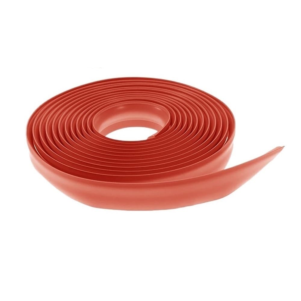 Loacea Floor Threshold Strip Seamless Floor Transition, Strip 5 Meters Adhesive Carpet Edge for Transitions 1pc(Brown)