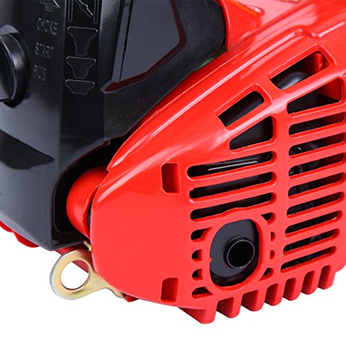 Ridgeyard Petrol Chain Saw Cutting Wood Gas-Powered Chainsaw 25CC 2-Stroke Single Cylinder Light Weight Chain Saw