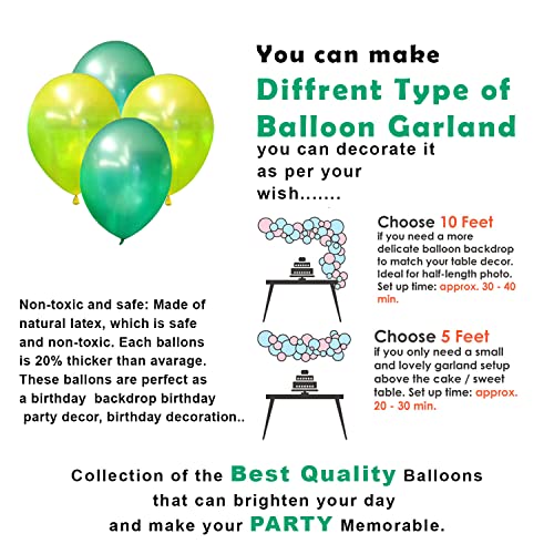 Image of Party Propz Jungle Theme Birthday Decoration Combo - Pack of 64 Pcs | Animal Theme Birthday Party Decorations With Led Light, 30 - 32ft Animals Safari Forest Foil Balloons (Cardstocks)