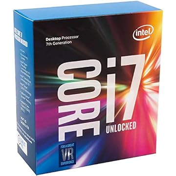 Intel Processador Core i7-7700K Desktop 4 núcleos até 4,5 GHz desbloqueado LGA 1151 100/200 Series 91W