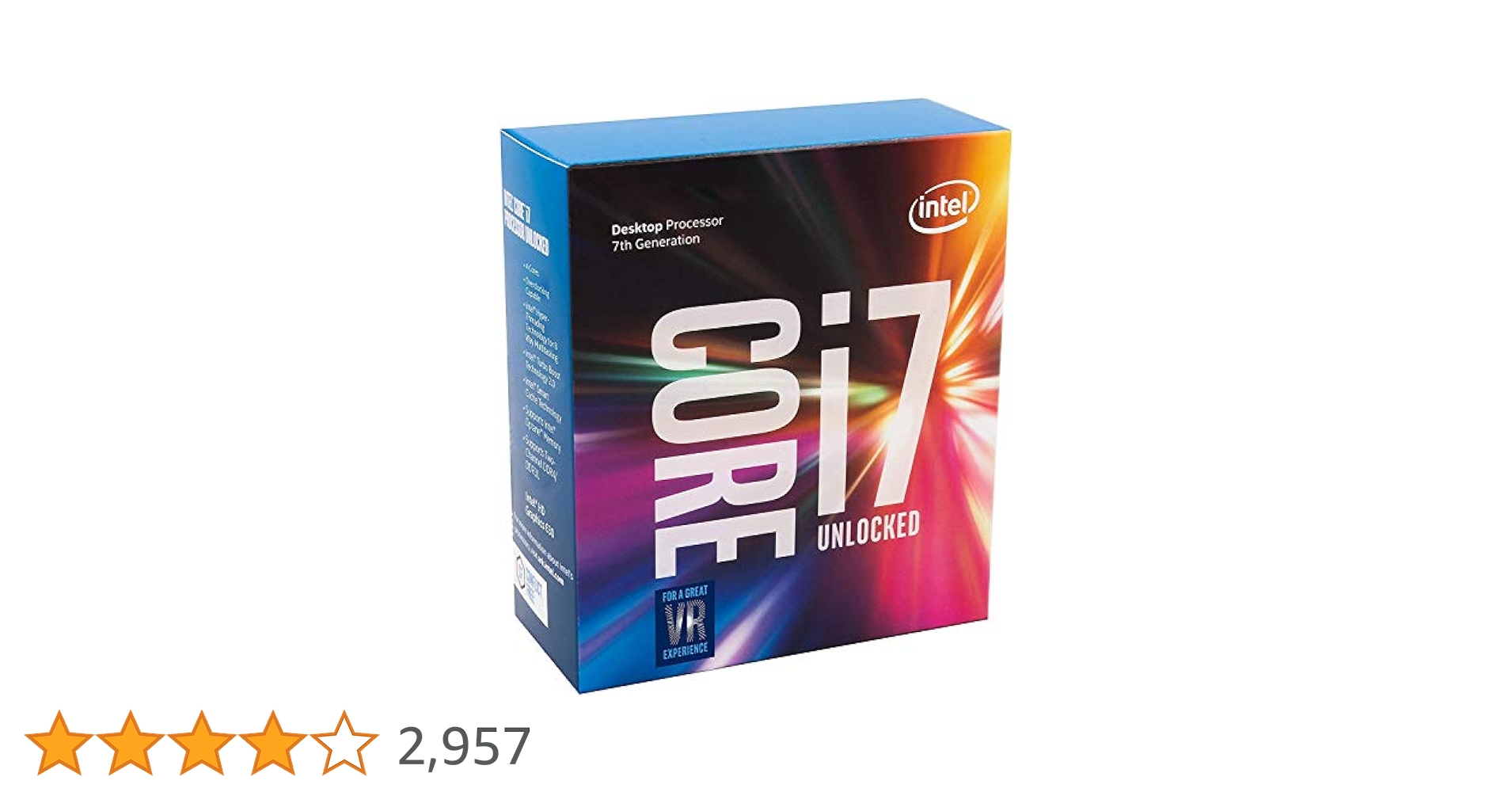 Amazon | Intel CPU Core i7-7700K 4.2GHz 8Mキャッシュ 4コア/8