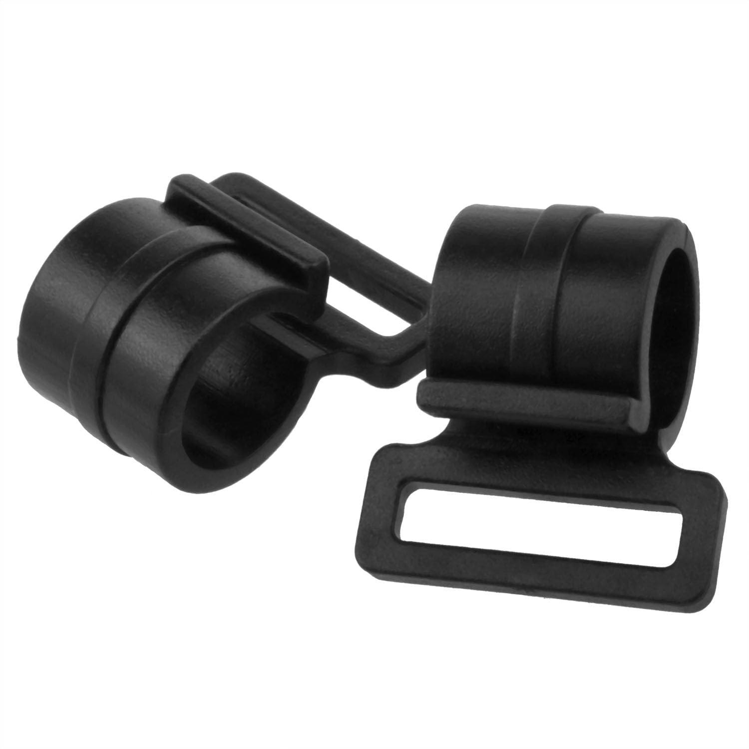 PIYANYO Tent Pole Clips Tent Pole Clip C-Type Clamp Tent Pole Attachment Clips for Large Tents with Sunshade 9.5mm (3/8 in) Poles 30PCS