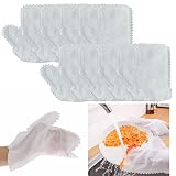 Home Disinfection Dust Removal Gloves Microfiber Dust Remove Glove Non-woven Fish Scale Pattern Dipo