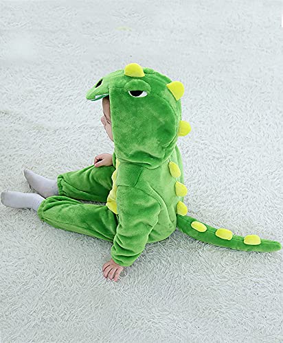 Cosland Toddler Dinosaur Costume Baby Boy Halloween Animal Hooded Outfits Green 18-24 Months #TOP1