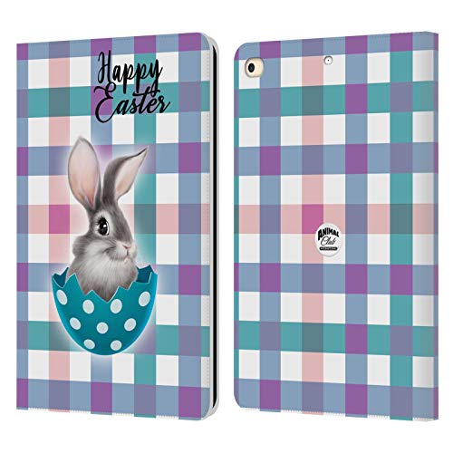 Housse cuir iPad 9.7 lapin de Pâques protège votre tablette au quotidien