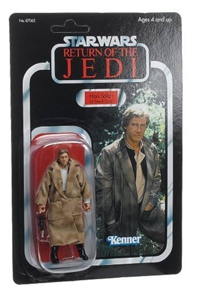 Amazon.com: Star Wars 3.75 Vintage Endor Han Solo Figure