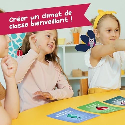 Totem Junior Jeu pour Enfants, Jeux de Cartes Amusants et éducatifs pour Les 5 Ans et Plus, 3 méthodes de Jeu pour l'estime de soi, Parfait pour la Famille et la Classe