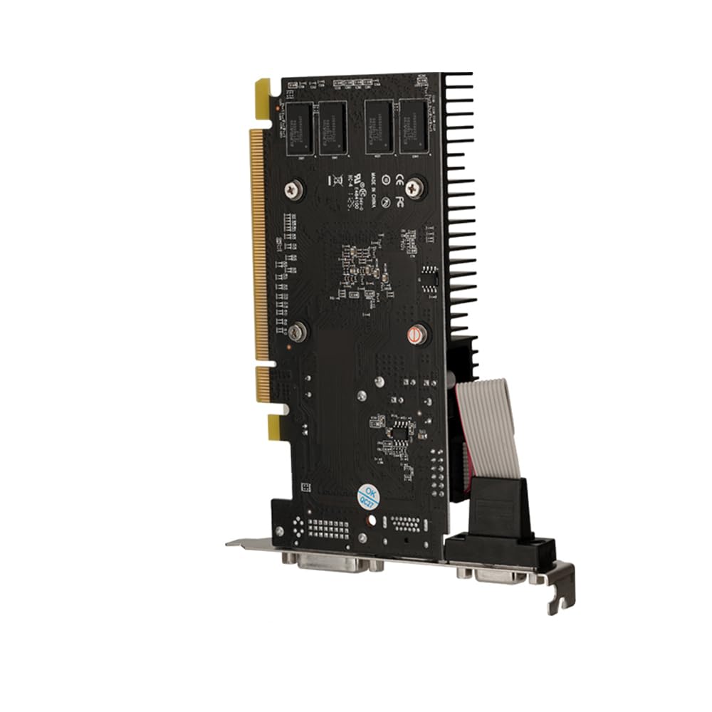 maxsun AMD R5 230 Scheda grafica per computer, 2G GDDR3, scheda video HDMI VGA DVI ITX SFF, GPU pronta a basso profilo