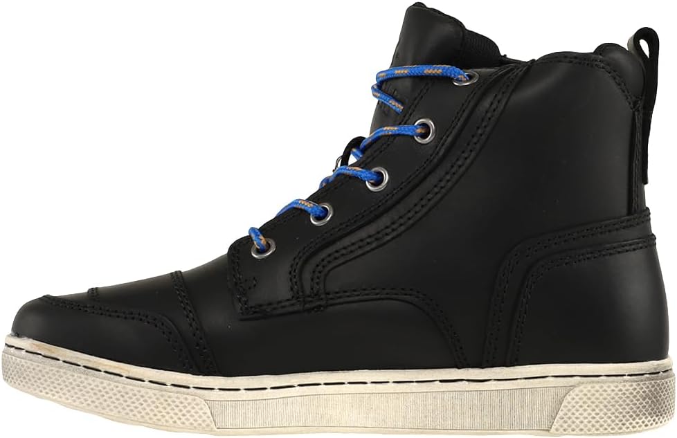 Harley-Davidson Footwear Women's Bateman Ankle Pro Sneaker, Black, 8.5