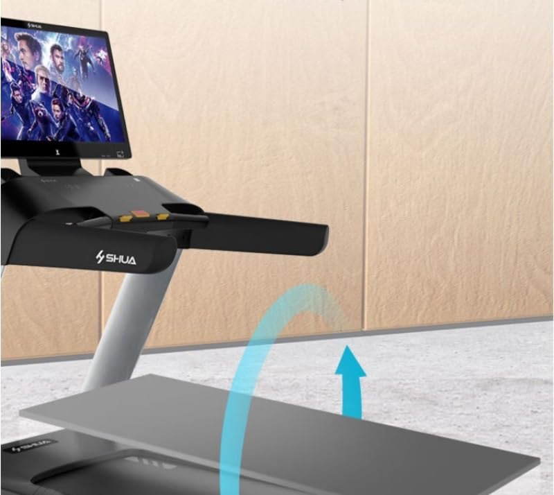 Image of Mini Treadmill, V10 Large Gym Electric Foldable 32 Inch Color Screen, Suitable for Home, Business Office Use