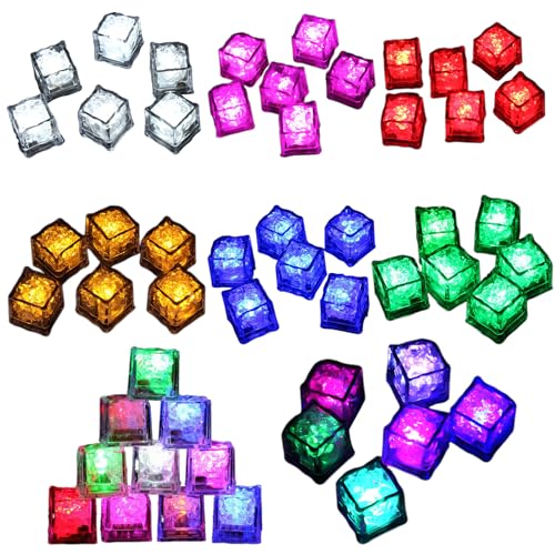 Set de 12 Bandejas de Hielo con LED activado por agua miniatura 7