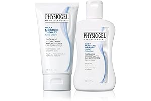 Physiogel Moisturizing Cream and Cleanser: Nourishing Duo for Sensitive Skin