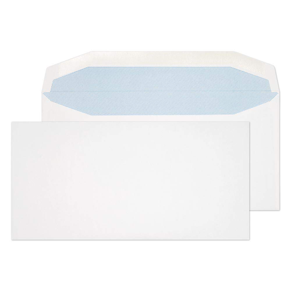 Blake Envelopes Purely Everyday 8701 Kuvertierhüllen Briefumschläge Naßklebung Weiß DL 110 x 220 mm - 110g/m² | 1000 Stück
