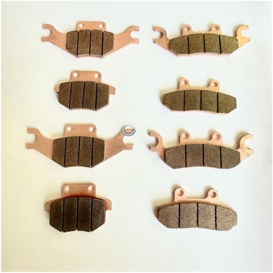 ODES ATV Front Rear Brake Pads Sintered 8PCS For Odes 650 800 900 1000 Pathcross Troxus Dune UTV Quad 15106010060 15106010080 Parts