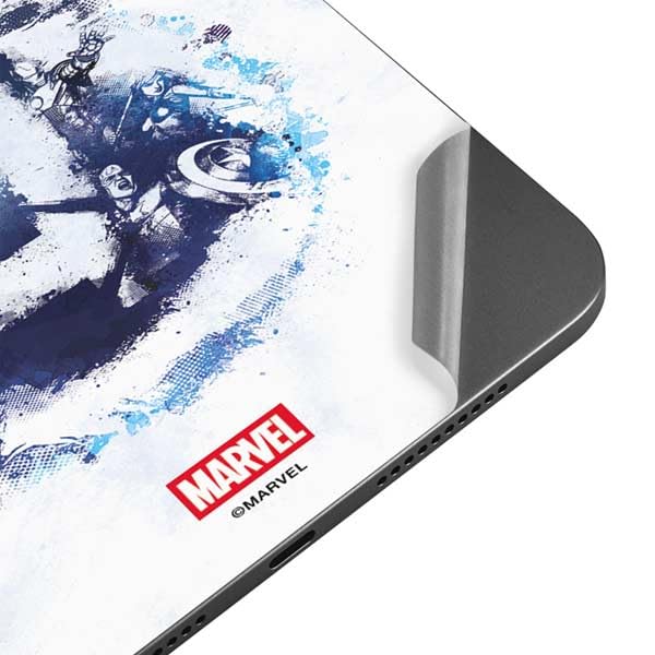 Skinit Decal Tablet Skin Compatible with Elitebook Revolve 810 - Officially Licensed Marvel Avengers Blue Logo Design