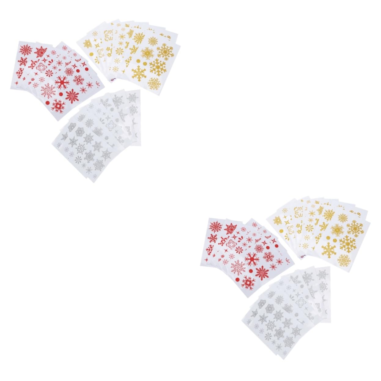 PRETYZOOM 2 Juegos Etiqueta Engomada De Cristal Pegatinas Decorativas Puerta Calcomanía De Arte De Pared De Navidad Decoraciones Navideñas De Interior Decoraciones De Fiesta Banda 27 Uds * 2