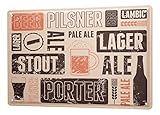 Grâce aux trous pré-percés dans chaque coin, vous pouvez facilement fixer la plaque métallique au mur, au plafond ou à la porte avec des clous, des vis ou un cordon.