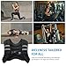 ZELUS Weighted Vest, 6lb/8lb/12lb/16lb/20lb/25lb/30lb Weight Vest with Reflective Stripe for Workout, Strength Training, Running, Fitness, Muscle Building, Weight Loss, Weightlifting, Black(8 lb)