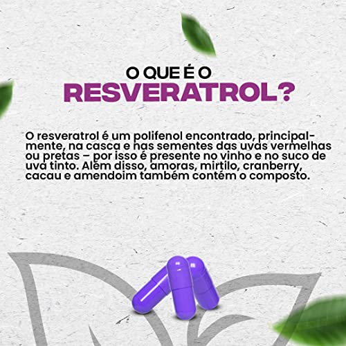 Resveratrol Trans 120 Cápsulas 500mg - Nutrione