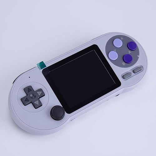 Miniatura 2 de Data Frog SF2000 - Videojuegos Plug & Play de doble jugador, 6.000 juegos de TV HD preinstalados, consola de juegos portátil de 3 pulgadas con 1