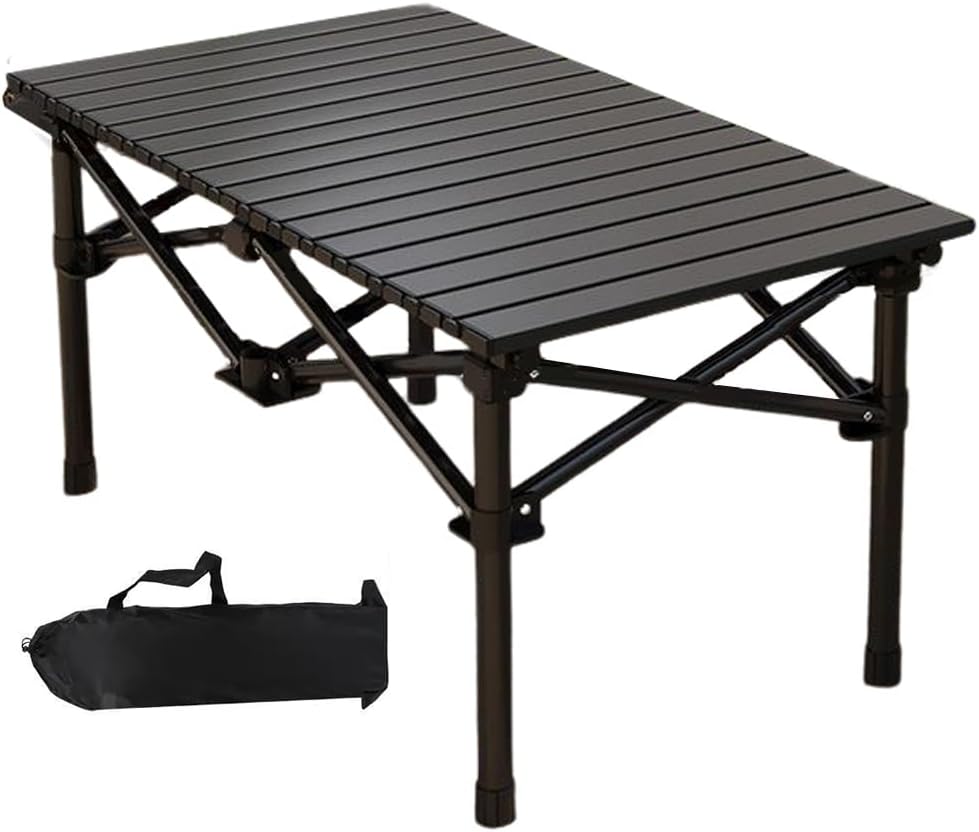 Camping Folding Table Lightweight Outdoor Portable Desk Beach Camp Foldable Tables for Picnic Grill BBQ