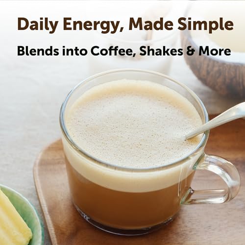 Image of Micro Ingredients Organic MCT Oil Powder with Prebiotic Fiber, 8 oz | C8 & C10 MCT Oil for Coffee Creamer, 22 Servings | Unflavored, Keto & Vegan Friendly, Non-GMO, Gluten Free