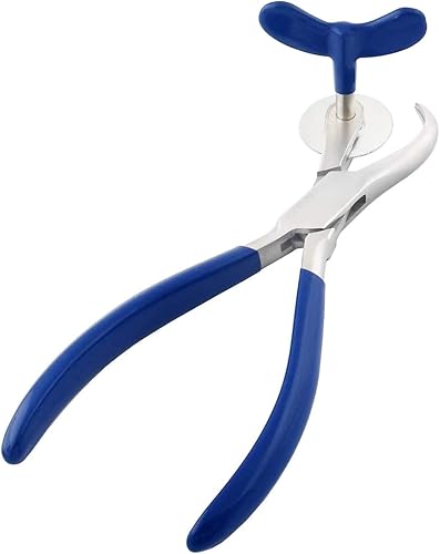 Miniatura 1 de LAJA Imports - Cortador de anillo de dedo con mango de PVC azul Dep de emergencia para primeros auxilios